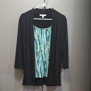 JM Collection Black Garment